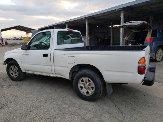 5TENL42N74Z443393 - 2004 TOYOTA TACOMA WHITE photo 2