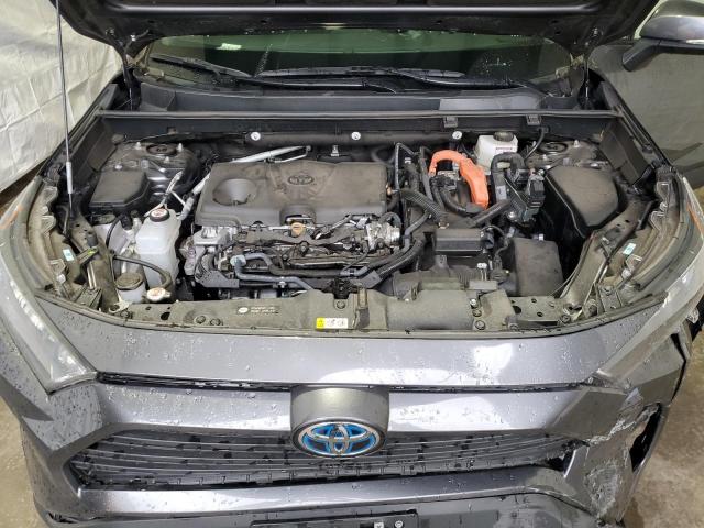 4T3MWRFV5NU079627 - 2022 TOYOTA RAV4 LE CHARCOAL photo 12