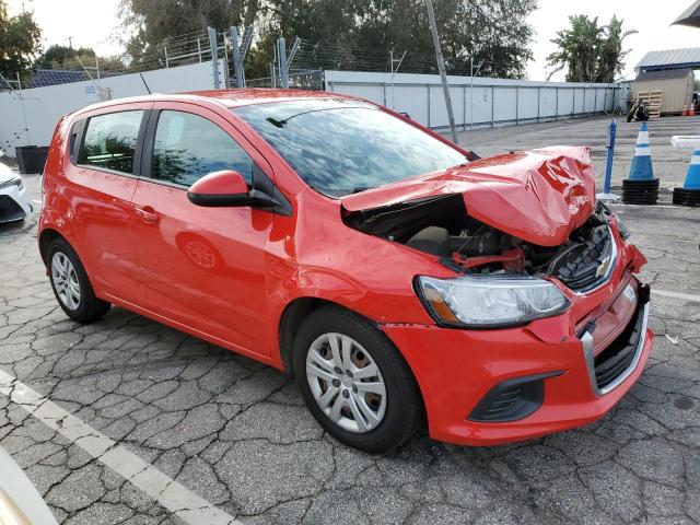 1G1JG6SB1L4124186 - 2020 CHEVROLET SONIC RED photo 4