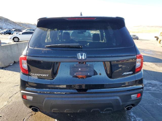 5FNYF8H54KB017386 - 2019 HONDA PASSPORT EXL BLACK photo 6