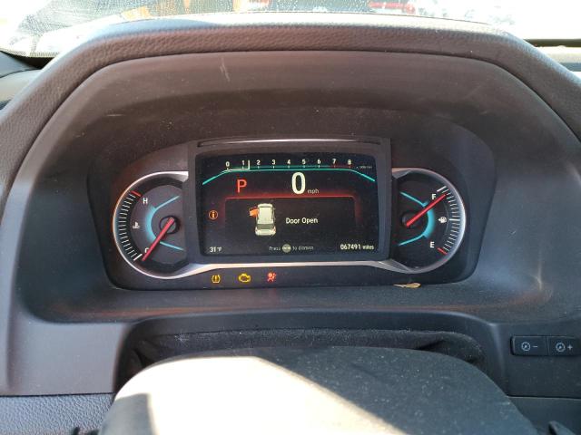 5FNYF8H54KB017386 - 2019 HONDA PASSPORT EXL BLACK photo 9