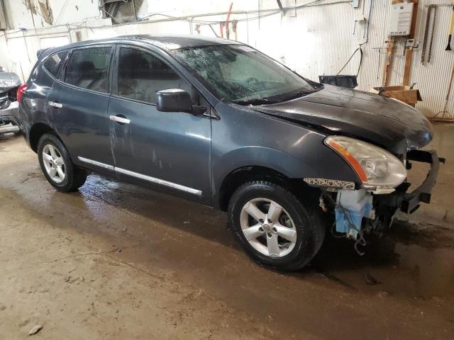 JN8AS5MV8DW665320 - 2013 NISSAN ROGUE S BLUE photo 4