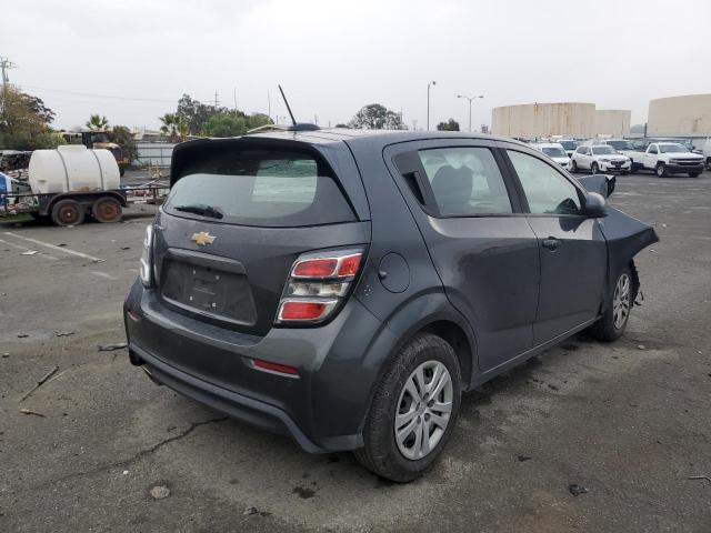 1G1JG6SB4L4126580 - 2020 CHEVROLET SONIC GRAY photo 3