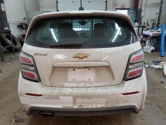 1G1JG6SH4H4152804 - 2017 CHEVROLET SONIC WHITE photo 6