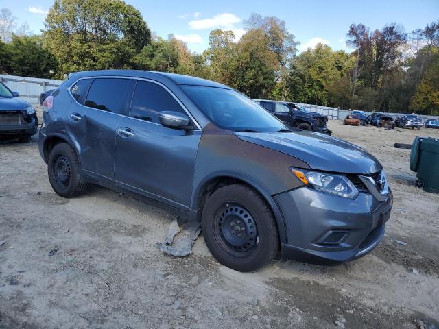 KNMAT2MV2FP536901 - 2015 NISSAN ROGUE S GRAY photo 4