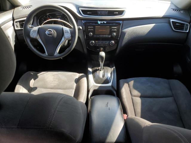 KNMAT2MV2FP536901 - 2015 NISSAN ROGUE S GRAY photo 8