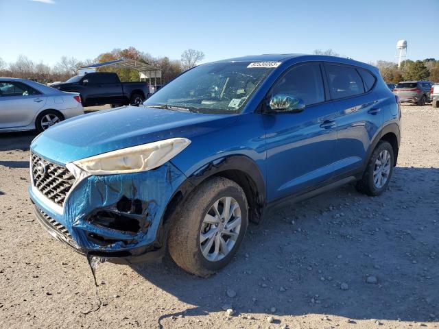 KM8J23A47LU190129 - 2020 HYUNDAI TUCSON SE BLUE photo 1