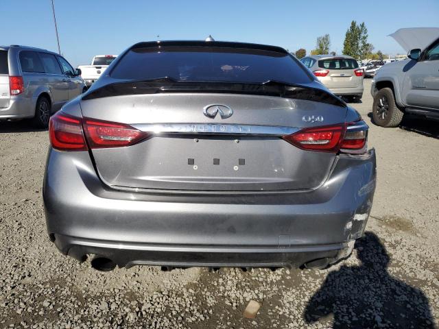 JN1EV7AP5JM363693 - 2018 INFINITI Q50 LUXE CHARCOAL photo 6