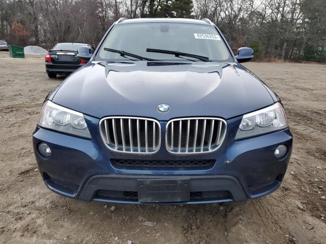 5UXWX9C52D0D01328 - 2013 BMW X3 XDRIVE28I BLUE photo 5