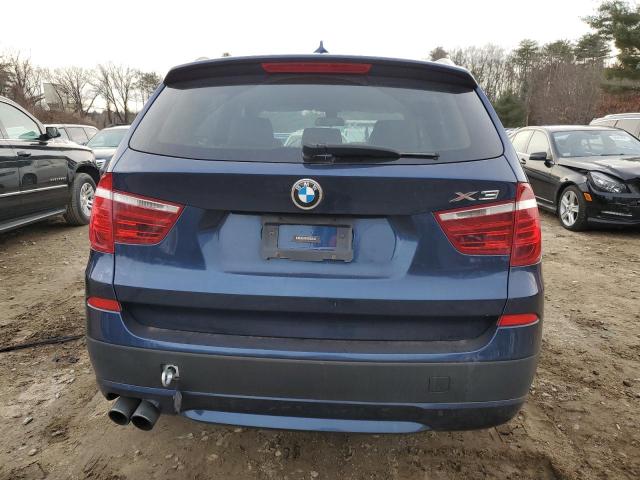 5UXWX9C52D0D01328 - 2013 BMW X3 XDRIVE28I BLUE photo 6