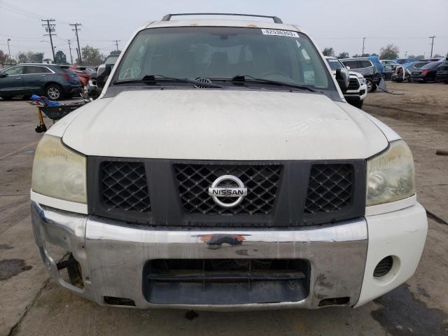 5N1AA08A94N744425 - 2004 NISSAN ARMADA SE WHITE photo 5