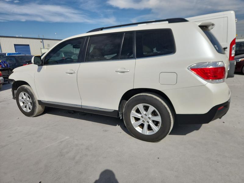 5TDZK3EH7DS094463 - 2013 TOYOTA HIGHLANDER BASE Белый фото 2