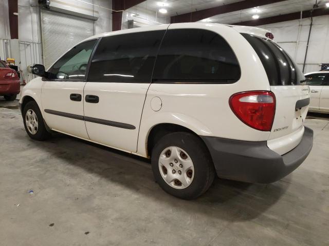 1B4GP253X2B652749 - 2002 DODGE CARAVAN SE WHITE photo 2