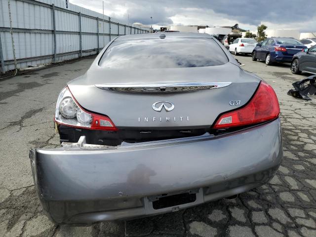 JN1CV6EK2AM103249 - 2010 INFINITI G37 BASE SILVER photo 6