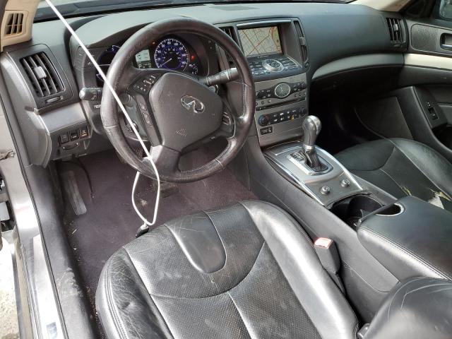 JN1CV6EK2AM103249 - 2010 INFINITI G37 BASE SILVER photo 8
