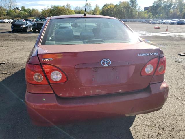 2T1BR32E38C881805 - 2008 TOYOTA COROLLA CE Rot Foto 6