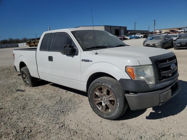 1FTEX1CM6EKD76672 - 2014 FORD F150 SUPER CAB WHITE photo 4