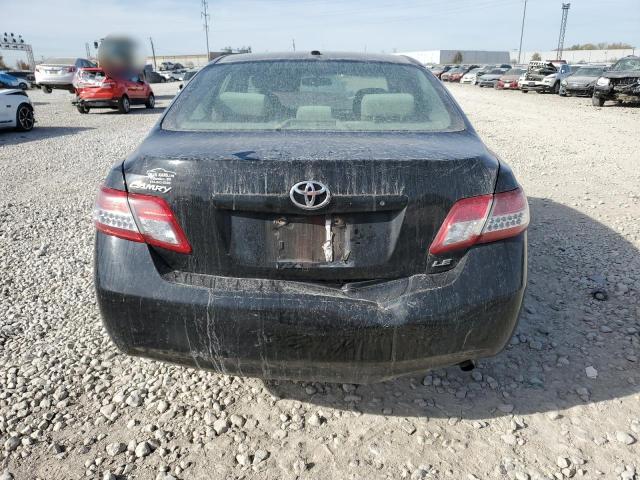 4T4BF3EK3BR166917 - 2011 TOYOTA CAMRY BASE BLACK photo 6