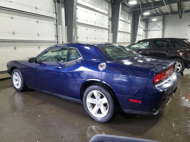 2C3CDYAG7EH136631 - 2014 DODGE CHALLENGER SXT BLUE photo 2