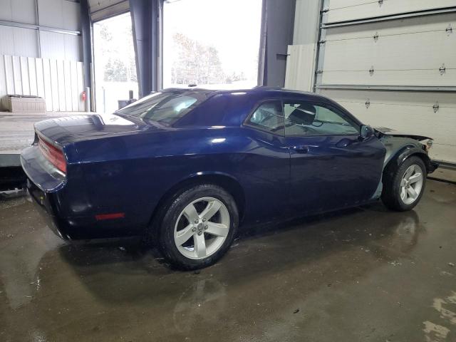 2C3CDYAG7EH136631 - 2014 DODGE CHALLENGER SXT BLUE photo 3