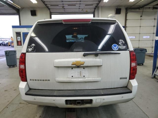 1GNSKJE76CR142603 - 2012 CHEVROLET SUBURBAN K1500 LT WHITE photo 6