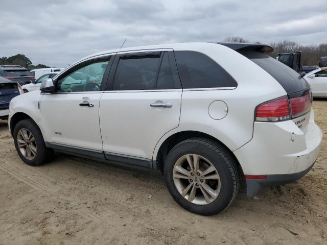 2LMDJ6JC2ABJ02264 - 2010 LINCOLN MKX WHITE photo 2