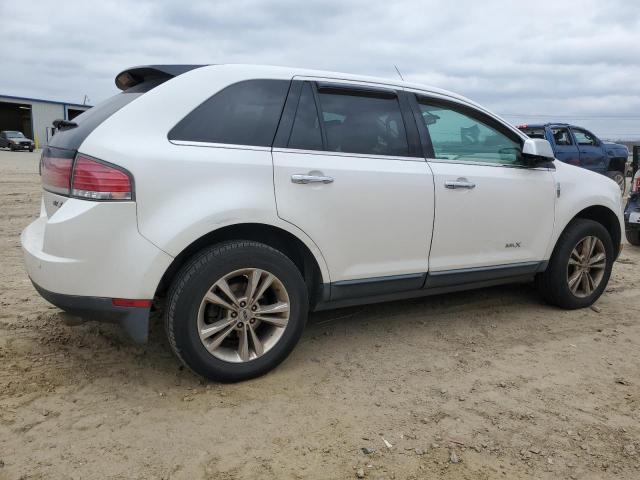 2LMDJ6JC2ABJ02264 - 2010 LINCOLN MKX WHITE photo 3