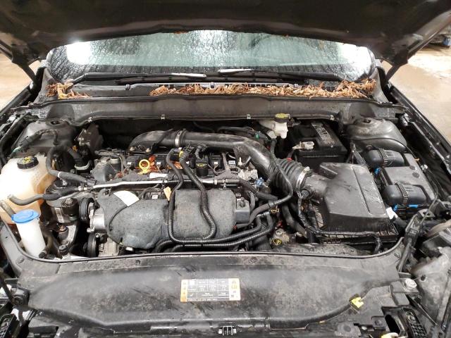 3FA6P0T91KR142236 - 2019 FORD FUSION SE GRAY photo 11