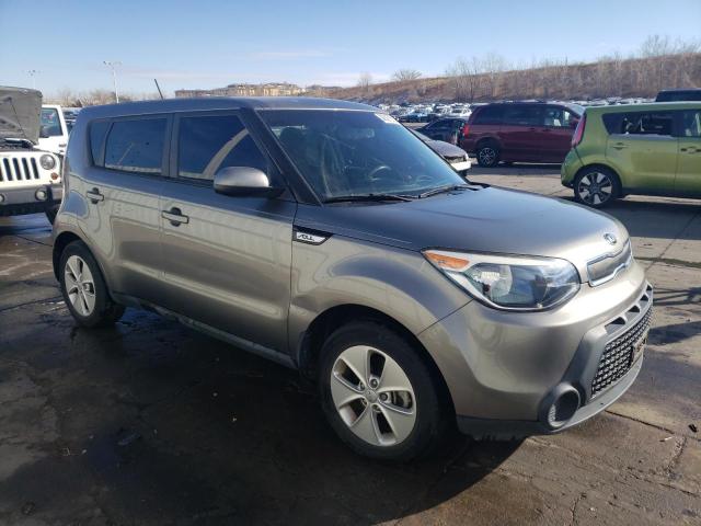 KNDJN2A22F7137944 - 2015 KIA SOUL SILVER photo 4