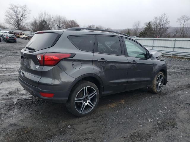 1FMCU9HD5KUB75574 - 2019 FORD ESCAPE SEL GRAY photo 3