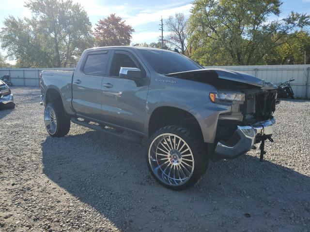 1GCPYDEK6KZ355164 - 2019 CHEVROLET SILVERADO K1500 LT 银色 照片 4