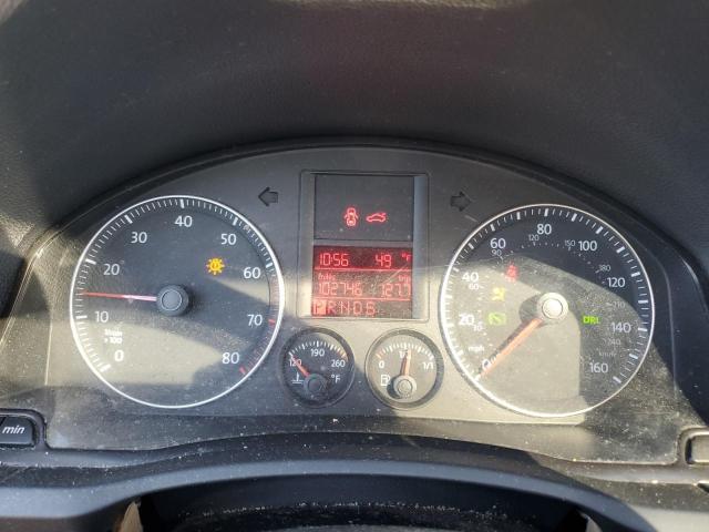 3VWRM71K18M144005 - 2008 VOLKSWAGEN JETTA SE BLACK photo 9