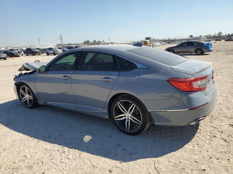 1HGCV2F96MA014549 - 2021 HONDA ACCORD TOURING GRAY photo 2