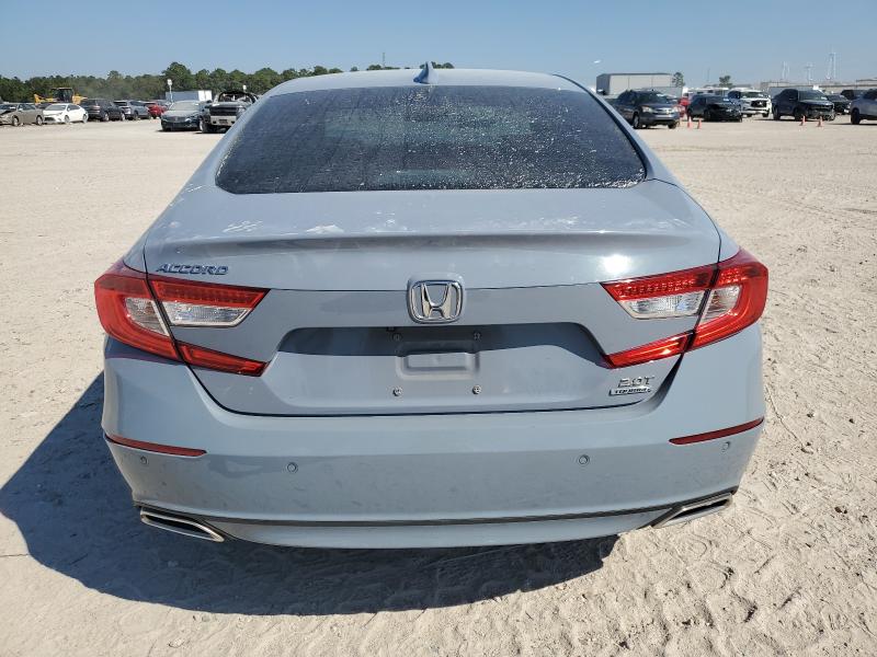 1HGCV2F96MA014549 - 2021 HONDA ACCORD TOURING GRAY photo 6
