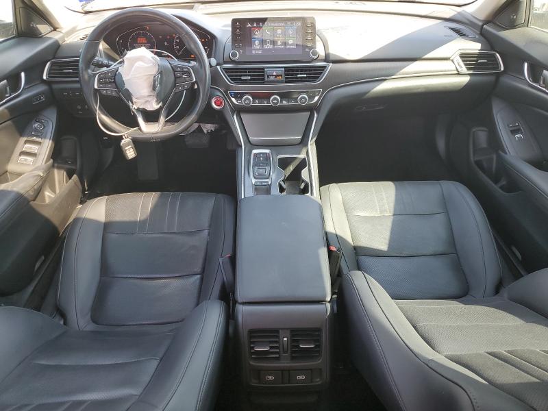 1HGCV2F96MA014549 - 2021 HONDA ACCORD TOURING GRAY photo 8