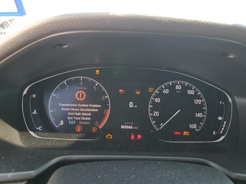 1HGCV2F96MA014549 - 2021 HONDA ACCORD TOURING GRAY photo 9