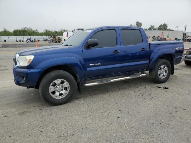 3TMJU4GN4FM176718 - 2015 TOYOTA TACOMA DOUBLE CAB PRERUNNER BLUE photo 1