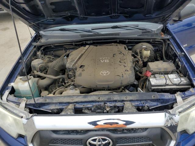 3TMJU4GN4FM176718 - 2015 TOYOTA TACOMA DOUBLE CAB PRERUNNER BLUE photo 11