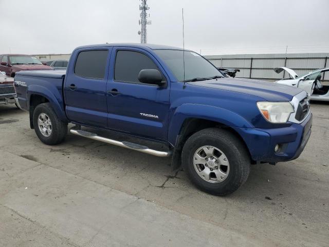3TMJU4GN4FM176718 - 2015 TOYOTA TACOMA DOUBLE CAB PRERUNNER BLUE photo 4
