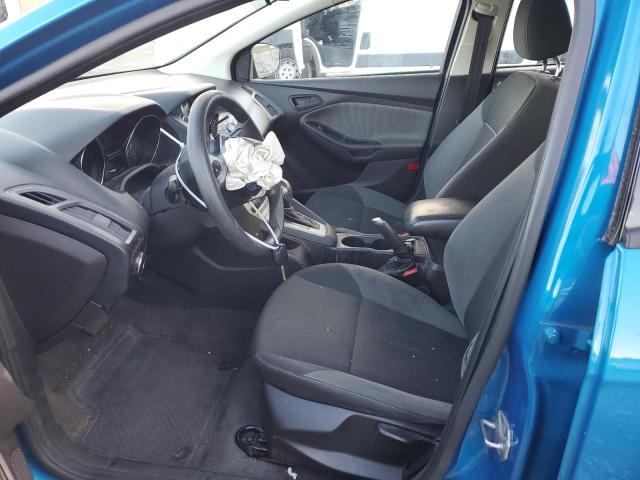 1FAHP3F20CL248637 - 2012 FORD FOCUS SE BLUE photo 7