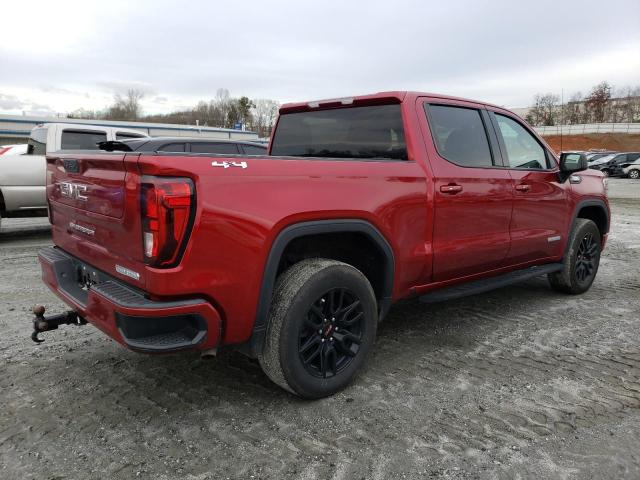 3GTU9CET3MG398088 - 2021 GMC SIERRA K1500 ELEVATION RED photo 3