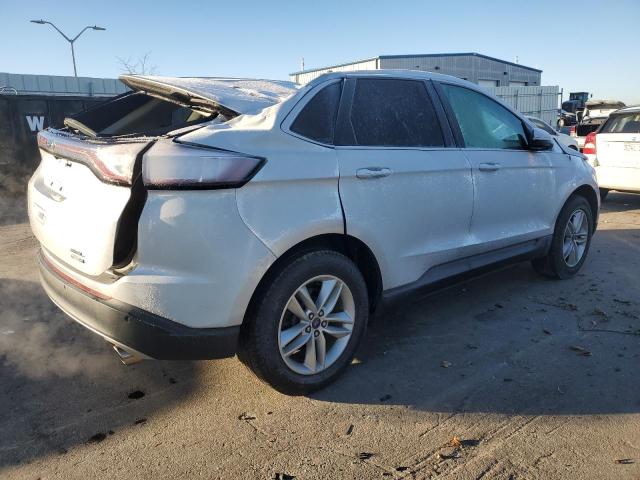 2FMPK4J95HBC50742 - 2017 FORD EDGE SEL SILVER photo 3