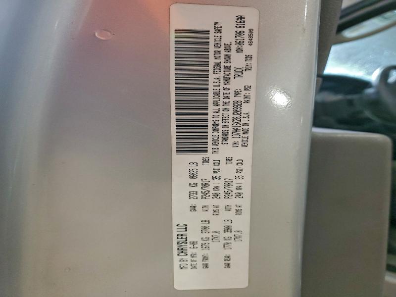 1D7HA16K28J209928 - 2008 DODGE RAM 1500 ST 银色 照片 12