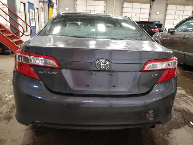 4T1BF1FK9CU173661 - 2012 TOYOTA CAMRY BASE SILVER photo 6