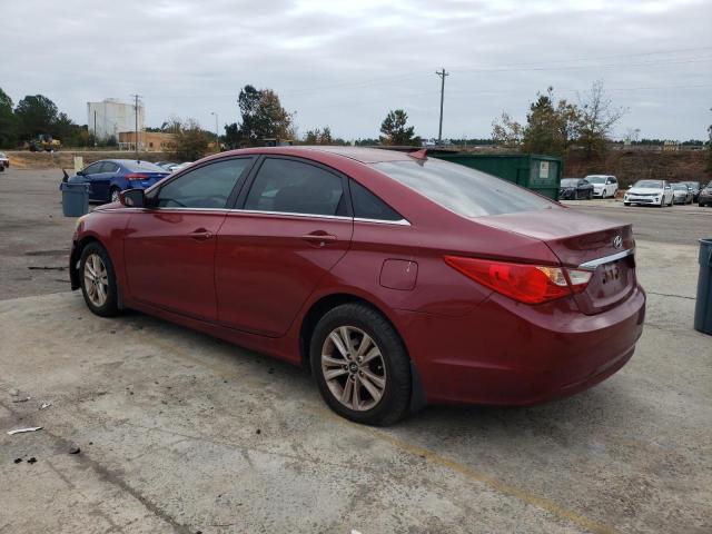 5NPEB4ACXDH622176 - 2013 HYUNDAI SONATA GLS RED photo 2