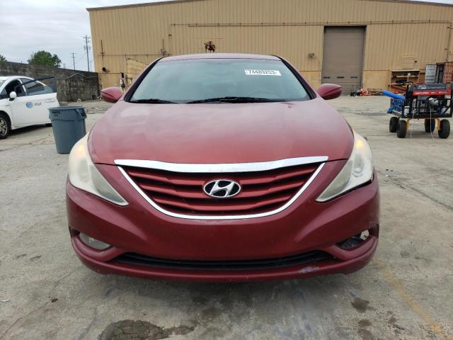 5NPEB4ACXDH622176 - 2013 HYUNDAI SONATA GLS RED photo 5