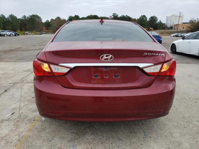 5NPEB4ACXDH622176 - 2013 HYUNDAI SONATA GLS RED photo 6