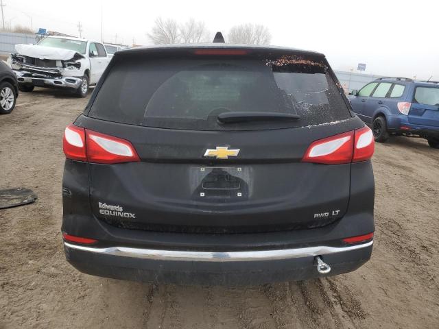 2GNAXUEVXL6228294 - 2020 CHEVROLET EQUINOX LT BLACK photo 6