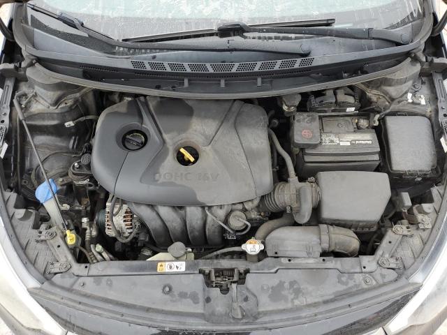 KNAFK4A63G5594382 - 2016 KIA FORTE LX BLACK photo 11