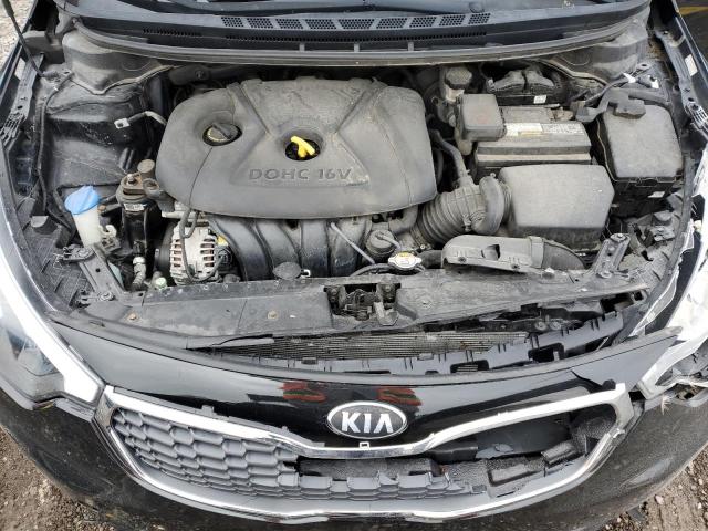 KNAFK4A63F5404966 - 2015 KIA FORTE LX BLACK photo 11